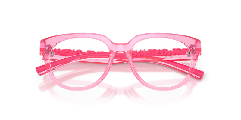 Dolce & Gabbana Kids 0DX5007 in Transparent Pink - Alternate View