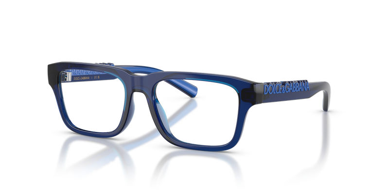 Dolce & Gabbana Kids 0DX5008 in Transparent Dark Blue - Front View