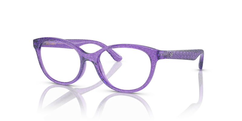 Dolce & Gabbana Kids 0DX5096 in Violet Glitter - Alternate View