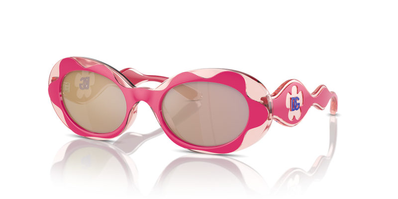 Dolce & Gabbana Kids 0DX6005 in Pink - Front View