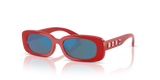 Red / Dark Grey Mirror Blue (308825)