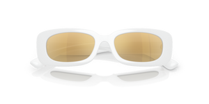 White / Brown Mirror Gold (33127P)