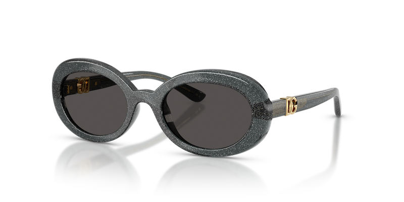 Dolce & Gabbana Kids 0DX6007U in Glitter Black - Alternate View