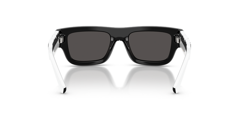 Dolce & Gabbana Kids 0DX6011 in White/Black - Temple Detail