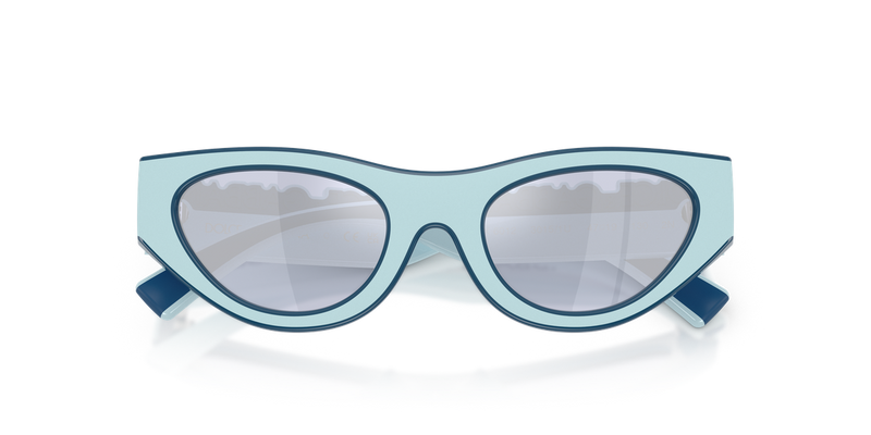 Dolce & Gabbana Kids 0DX6012 in Azure Rubber/Blue - Side View