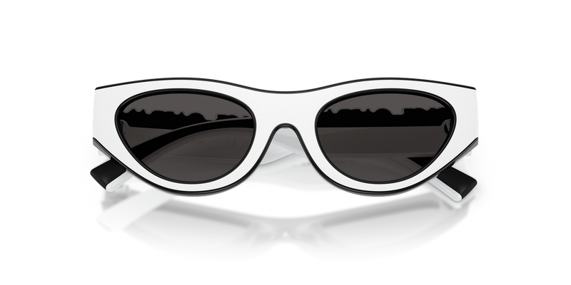 Dolce & Gabbana Kids 0DX6012 in White/Black - Alternate View