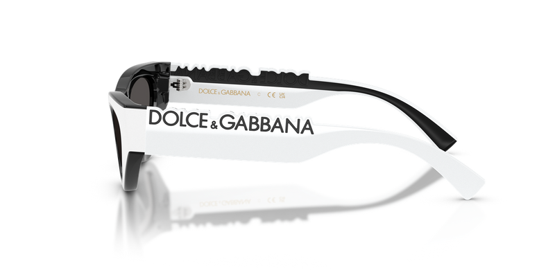 Dolce & Gabbana Kids 0DX6012 in White/Black - Alternate View