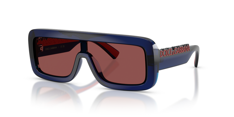 Dolce & Gabbana Kids 0DX6013 in Transparent Dark Blue - Front View