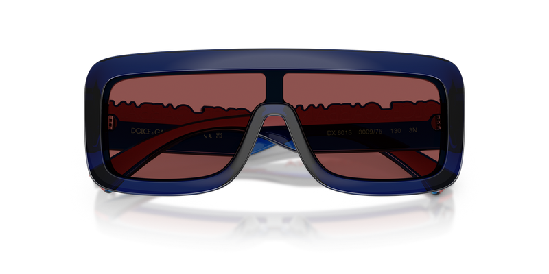 Dolce & Gabbana Kids 0DX6013 in Transparent Dark Blue - Side View