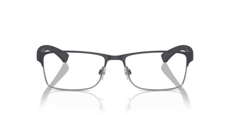 Emporio Armani EA1052 in Rubber Blue & Gunmetal / Demo Lens (3155) - Alternate View