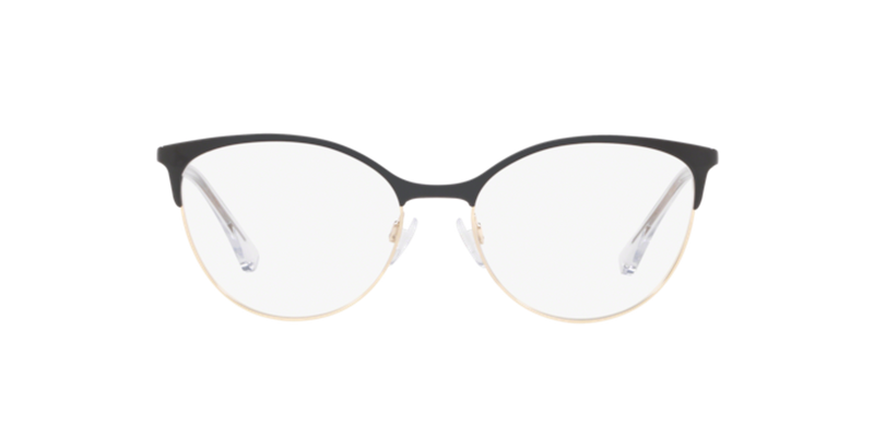Emporio Armani EA1087 in Shiny Black & Pale Gold - Alternate View