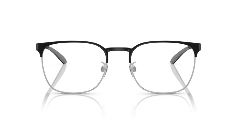 Emporio Armani EA1135D in Matte Black/Matte Silver / Demo Lens (3051) - Alternate View