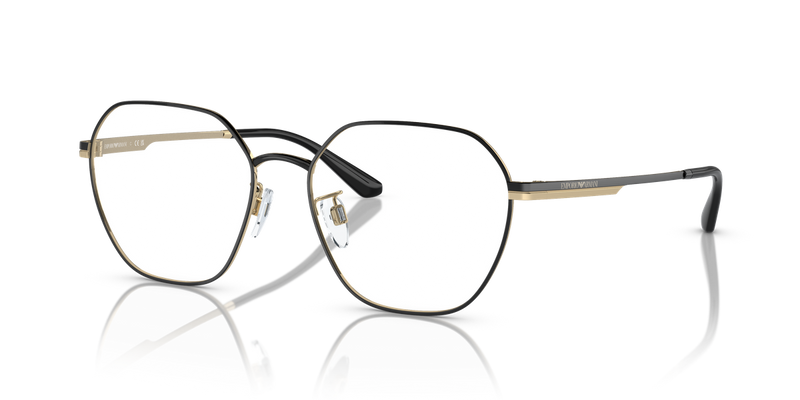 Emporio Armani EA1145D in Shiny Black / Demo Lens (3014) - Front View