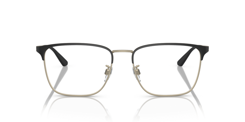 Emporio Armani EA1146D in Matte Black/Pale Gold / Demo Lens (3001) - Alternate View