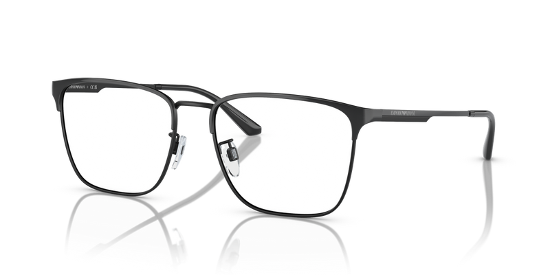 Emporio Armani EA1146D in Shiny/Matte Black / Demo Lens (3014) - Alternate View