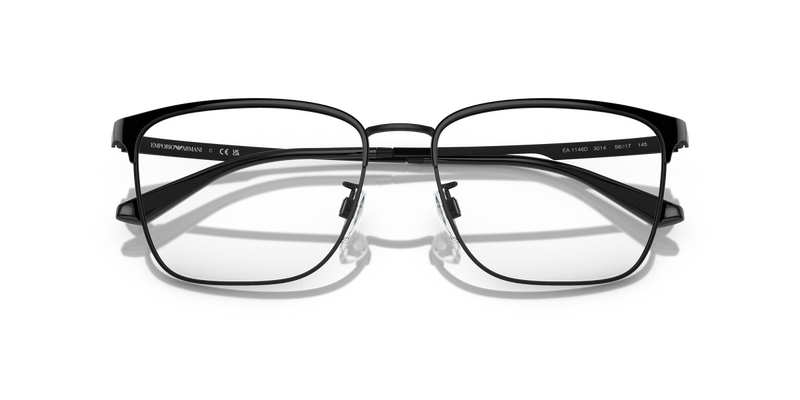 Emporio Armani EA1146D in Shiny/Matte Black / Demo Lens (3014) - Alternate View