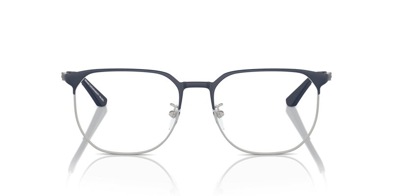 Emporio Armani EA1158D in Matte Blue/Silver / Demo Lens (3018) - Alternate View