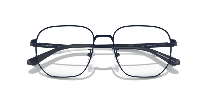 Emporio Armani EA1159D in Matte Blue / Demo Lens (3018) - Alternate View