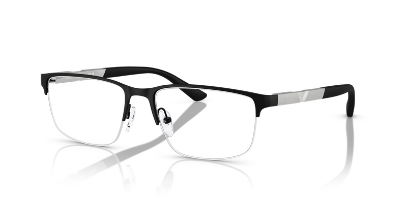 Emporio Armani EA1164 in Matte Black - Front View