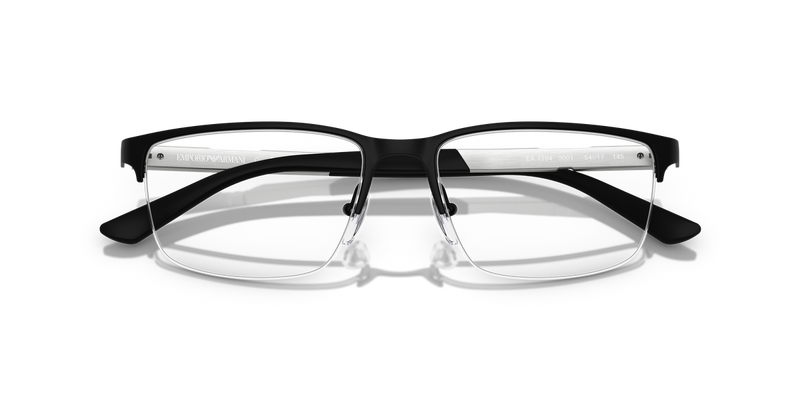 Emporio Armani EA1164 in Matte Black - Side View