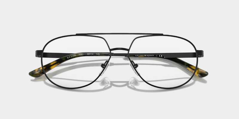 Emporio Armani EA1165 in Black - Front View