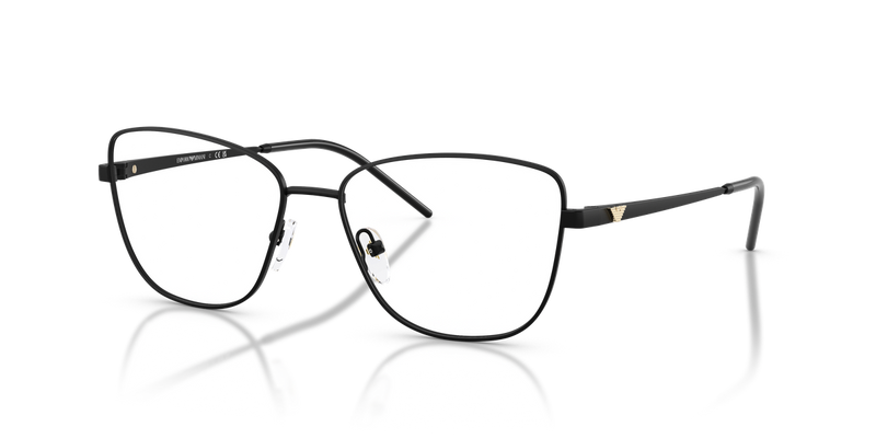 Emporio Armani EA1172 in Matte Black - Front View