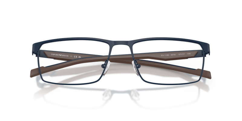Emporio Armani EA1190 in Matte Blue - Alternate View