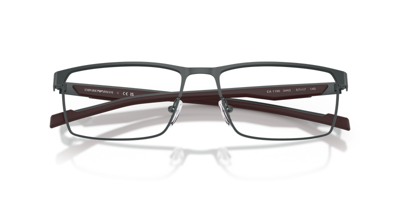 Emporio Armani EA1190 in Matte Grey - Alternate View