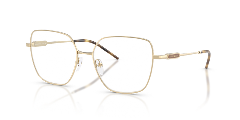 Emporio Armani EA1192 in Shiny Pale Gold - Front View