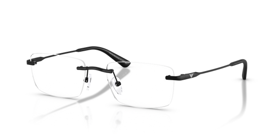 Emporio Armani EA1195TD - Matte Black / Demo Lens (3001)
