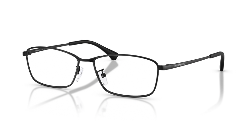 Emporio Armani EA1196D in Matte Black - Front View