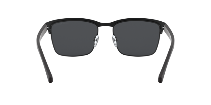 Emporio Armani EA2087 in Matte Black / Grey (301487) - Back View