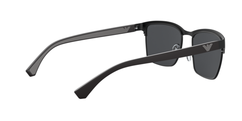Emporio Armani EA2087 in Matte Black - Temple Detail
