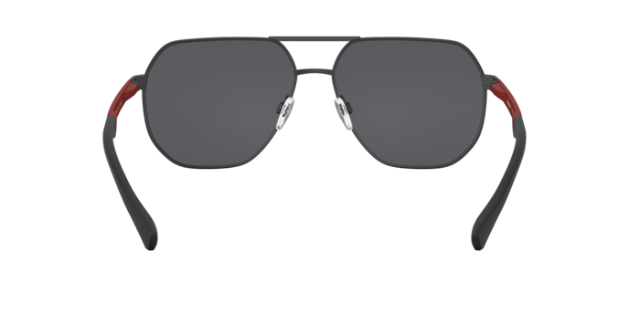 Emporio Armani EA2099D in Matte Black / Grey (333087) - Back View