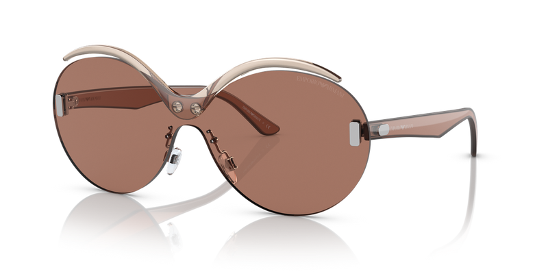 Emporio Armani EA2131 in Dark Brown (3053/3) - Front View