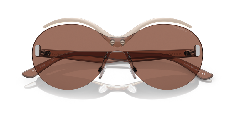 Emporio Armani EA2131 in Dark Brown (3053/3) - Side View