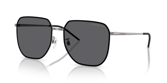 Emporio Armani EA2135D - Matte Gunmetal / Polarized Grey (300381)