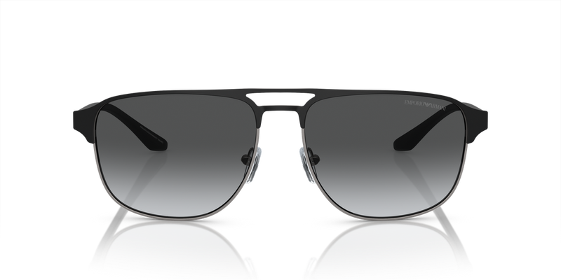 Emporio Armani EA2144 in Matte Gunmetal/Black / Polarized Grey Gradient (336511) - Alternate View
