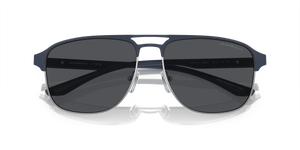 Matte Silver/Bluette / Dark Grey (336887)