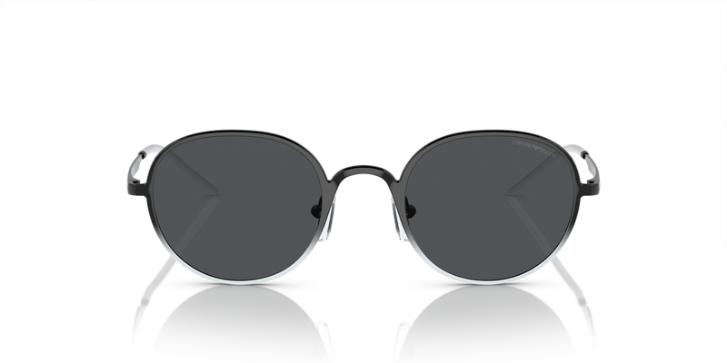 Emporio Armani EA2151 in Shiny Black/White / Dark Grey (337287) - Alternate View