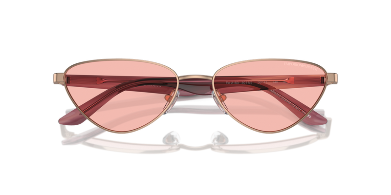 Emporio Armani EA2153 in Shiny Rose Gold - Side View