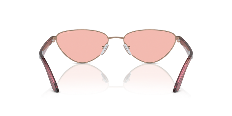 Emporio Armani EA2153 in Shiny Rose Gold - Temple Detail
