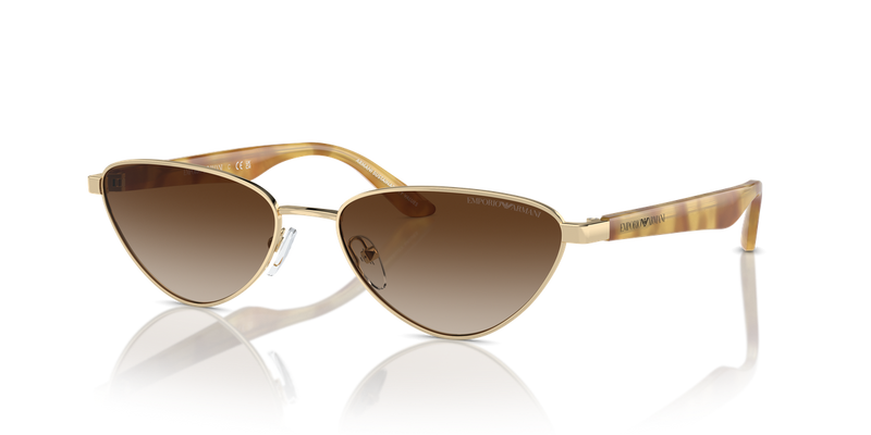 Emporio Armani EA2153 in Shiny Pale Gold - Alternate View