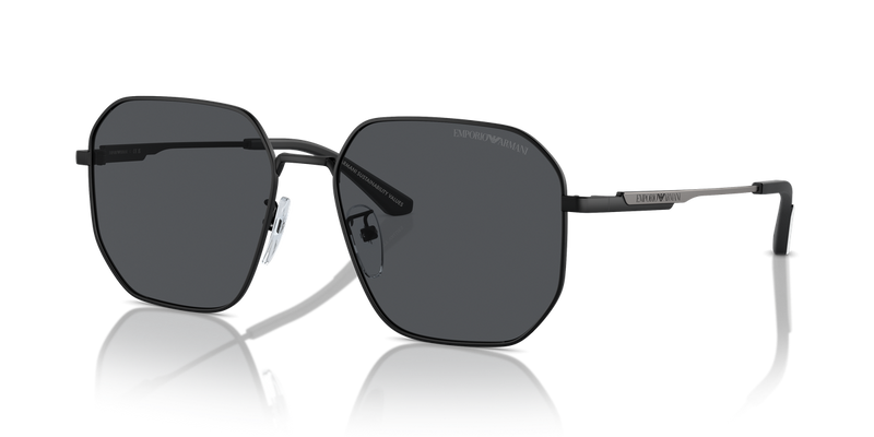 Emporio Armani EA2154D in Matte Black / Dark Grey (300187) - Front View
