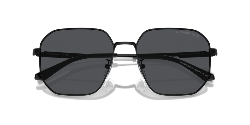 Emporio Armani EA2154D in Matte Black / Dark Grey (300187) - Side View