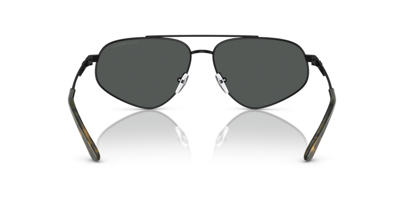 Emporio Armani EA2156 in Matte Black / Dark Grey (300187) - Temple Detail