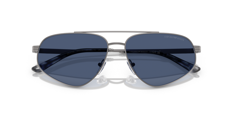 Emporio Armani EA2156 in Matte Gunmetal / Dark Blue (300380) - Alternate View