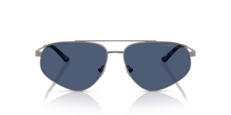 Emporio Armani EA2156 in Matte Gunmetal / Dark Blue (300380) - Alternate View