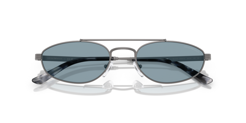 Emporio Armani EA2157 in Matte Gunmetal / Azure (300372) - Alternate View