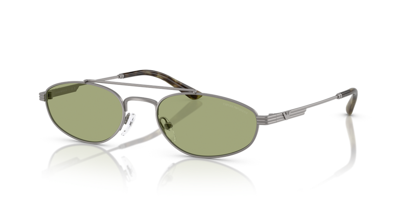 Emporio Armani EA2157 in Matte Gunmetal / Green (300382) - Alternate View